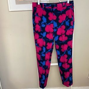 Banana Republic Floral Avery Trousers